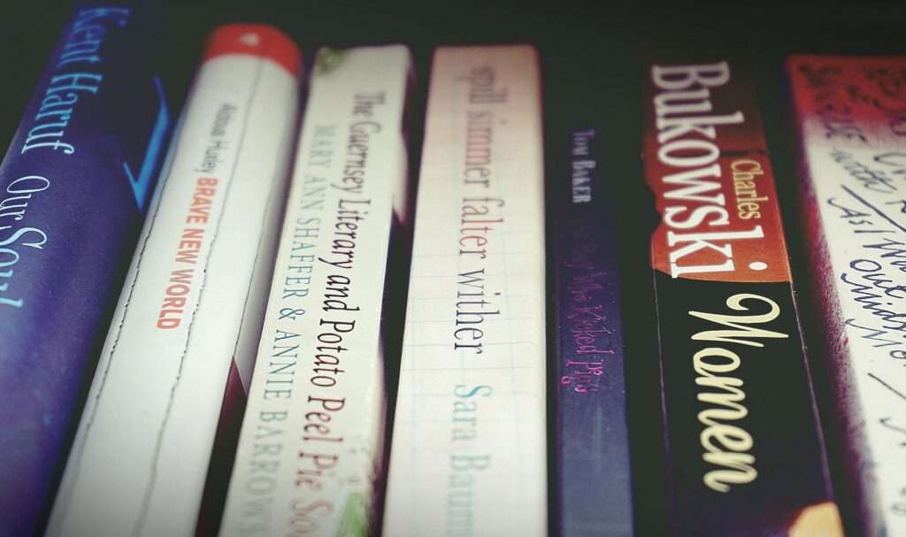 reading books